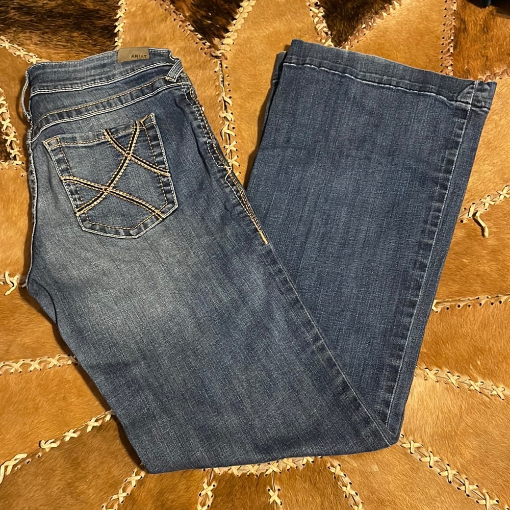 Ariat wide leg trouser. Regular length